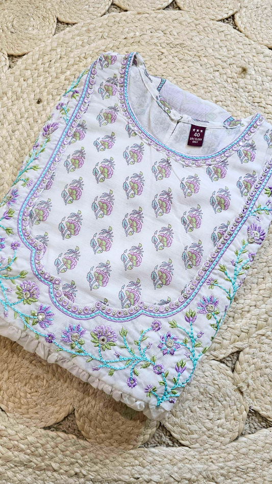 NAINA ANARKALI PURPLE