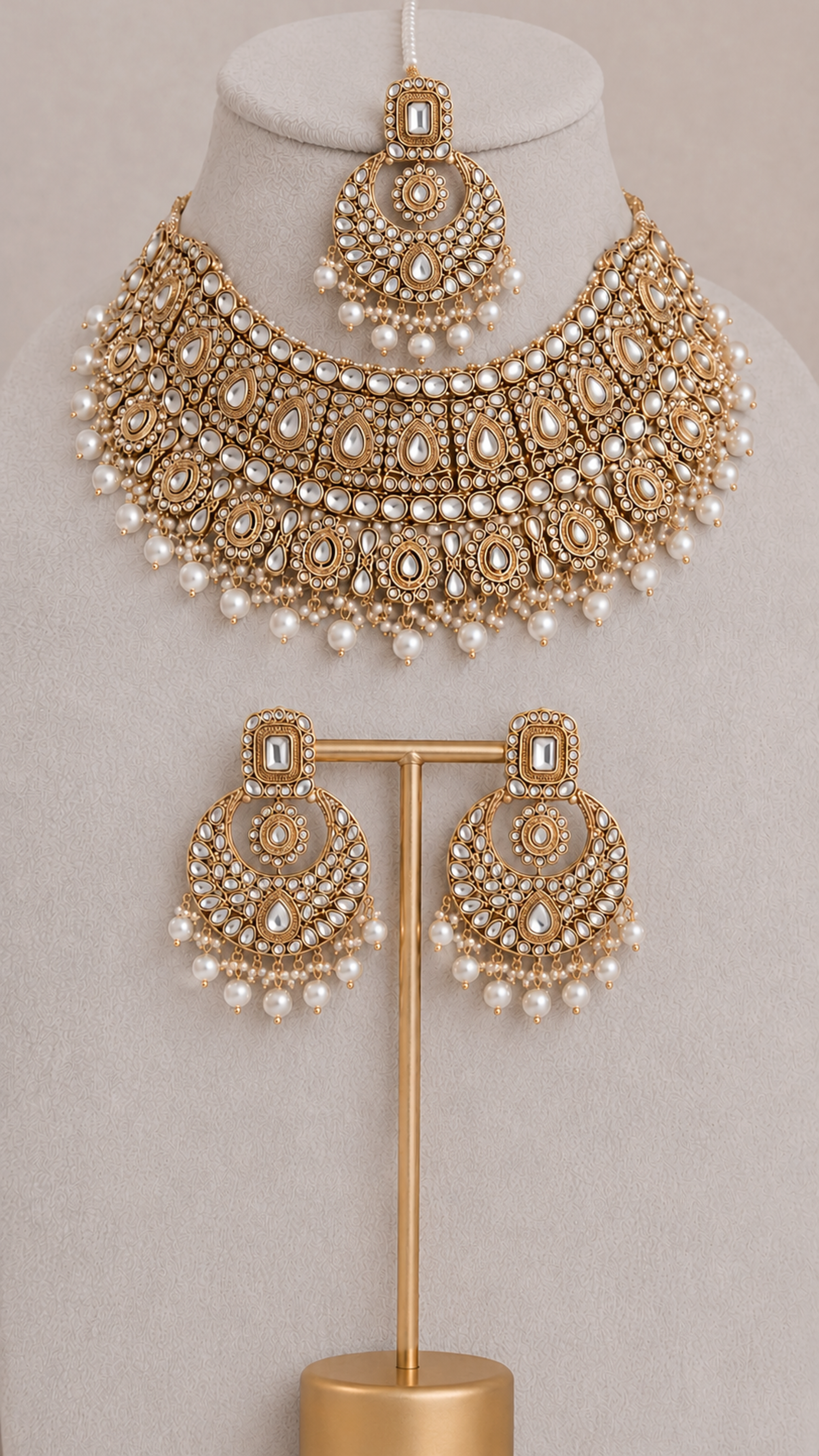 CHAYA NECKLACE SET GOLD