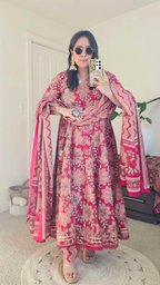 KAMALA ANARKALI PINK