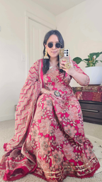 KAMALA ANARKALI PINK