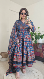 KUMARI ANARKALI BLUE