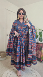 KUMARI ANARKALI BLUE