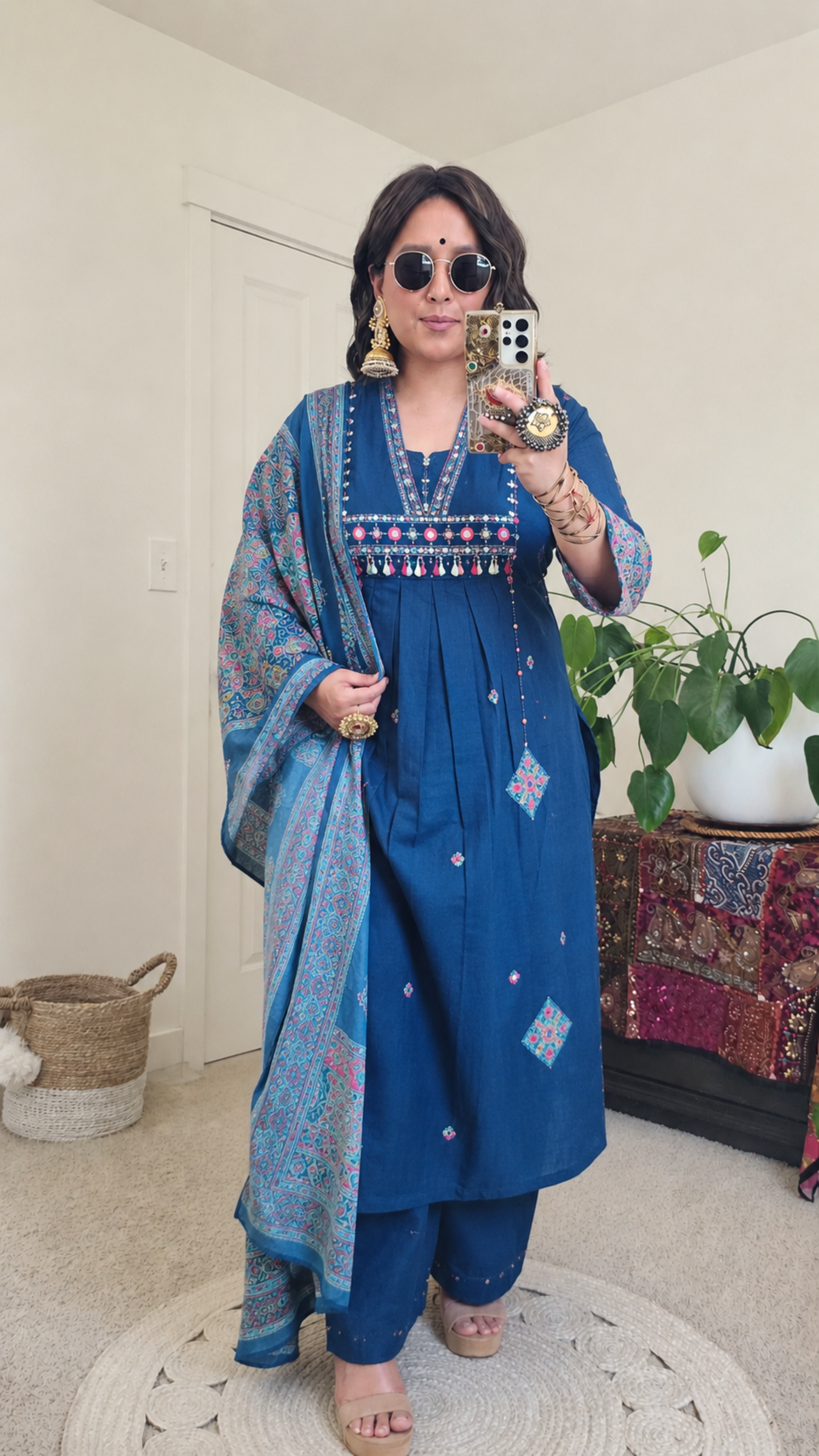 LEELA KURTA BLUE