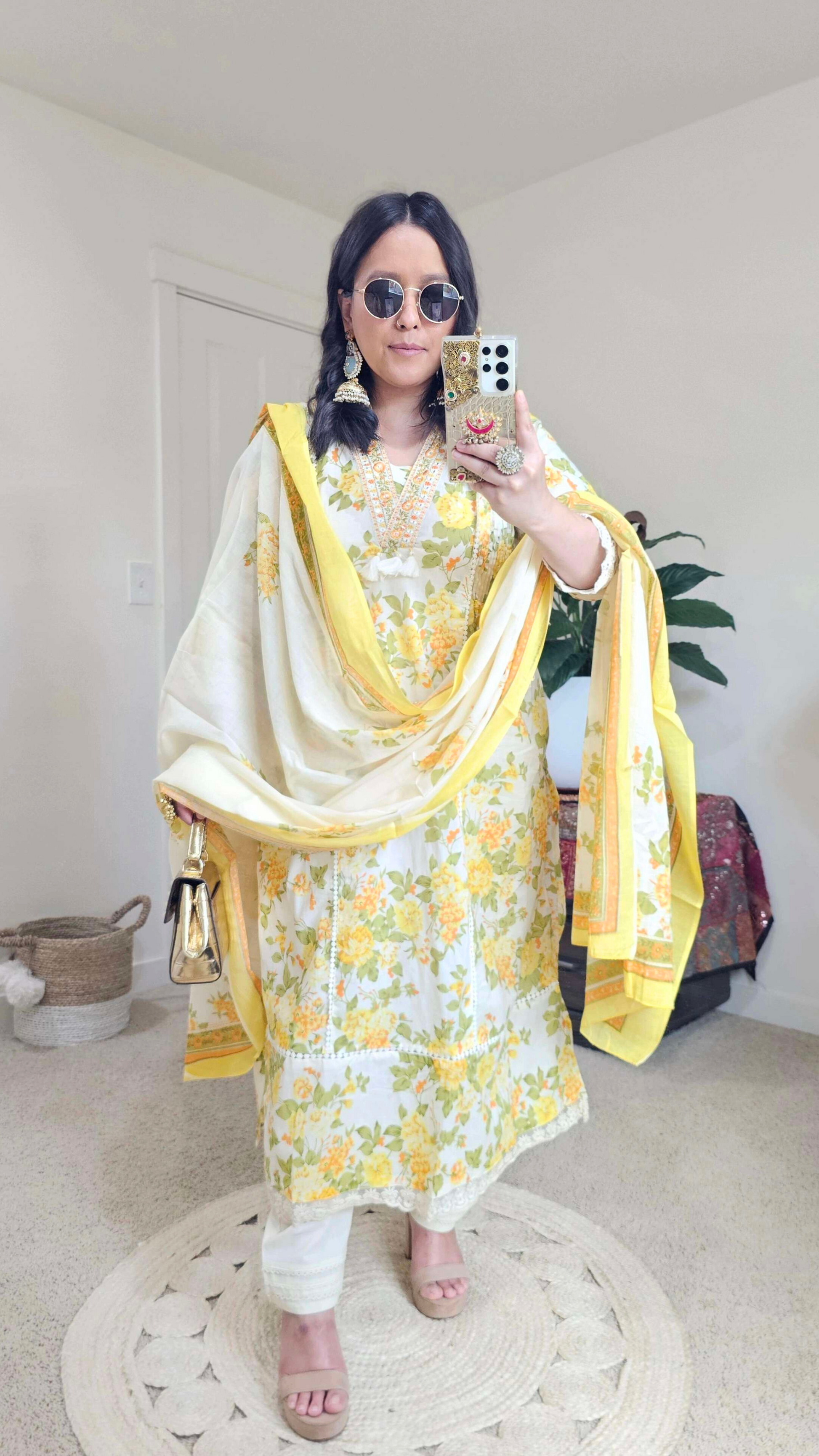 MAITI A-LINE YELLOW