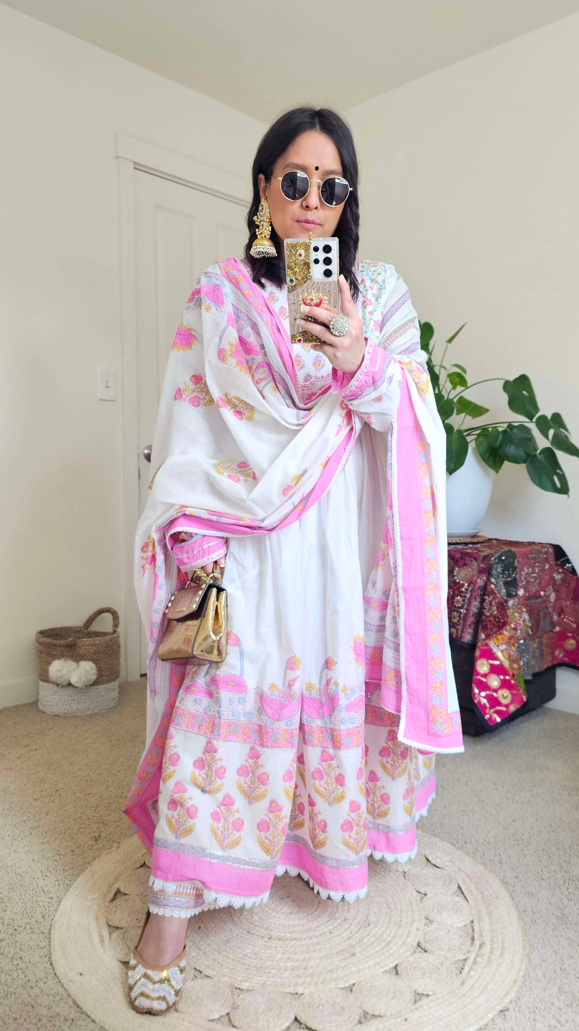 NAINA ANARKALI PINK