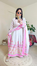 NAINA ANARKALI PINK