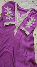 PARVATI ANARKALI PURPLE