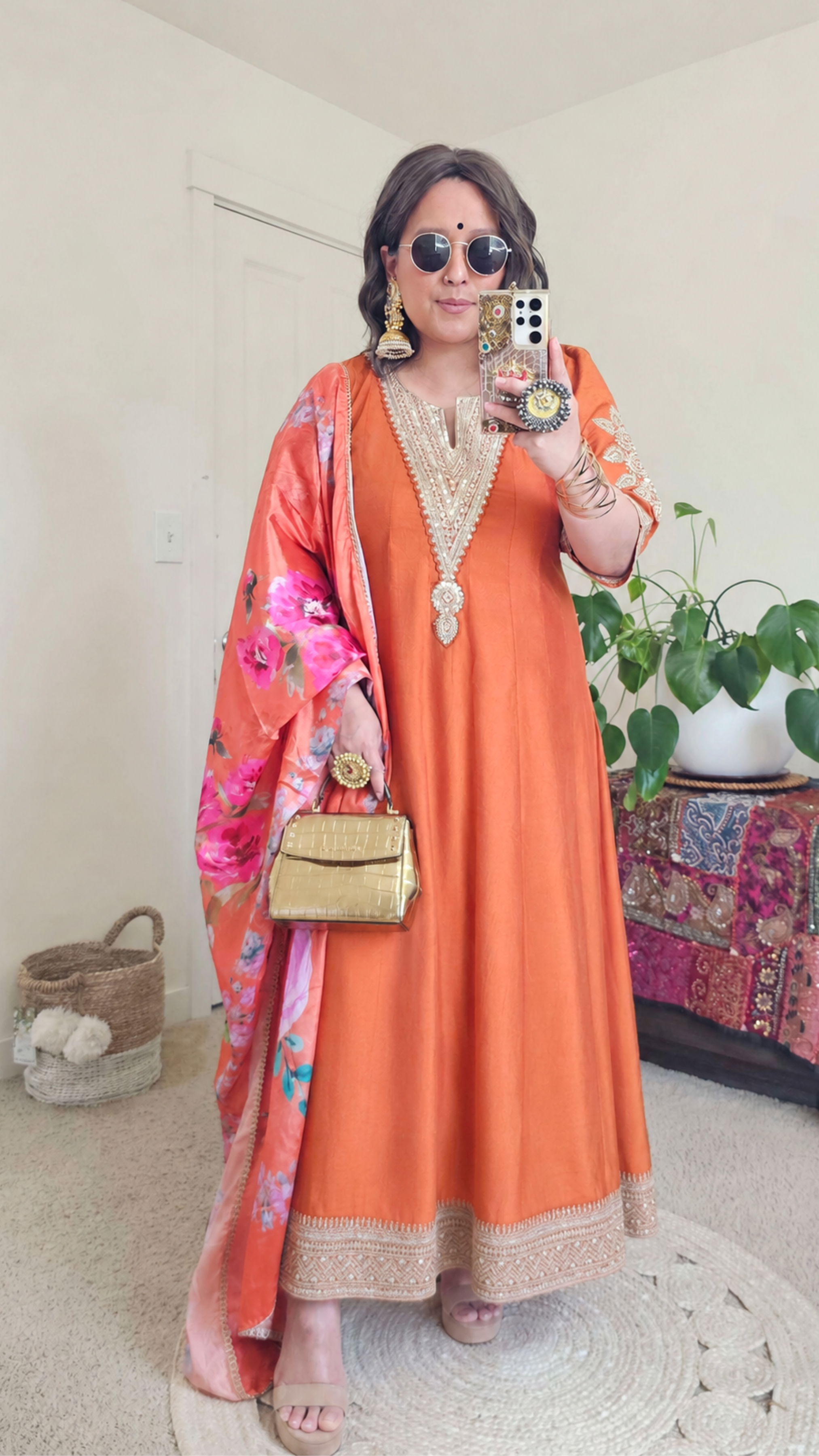 PARVATI ANARKALI RUST