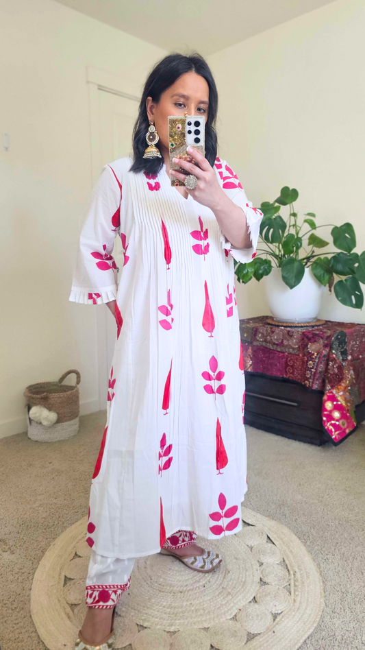SABITA CO-ORD RED