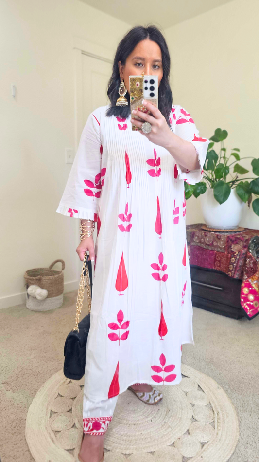 SABITA CO-ORD RED