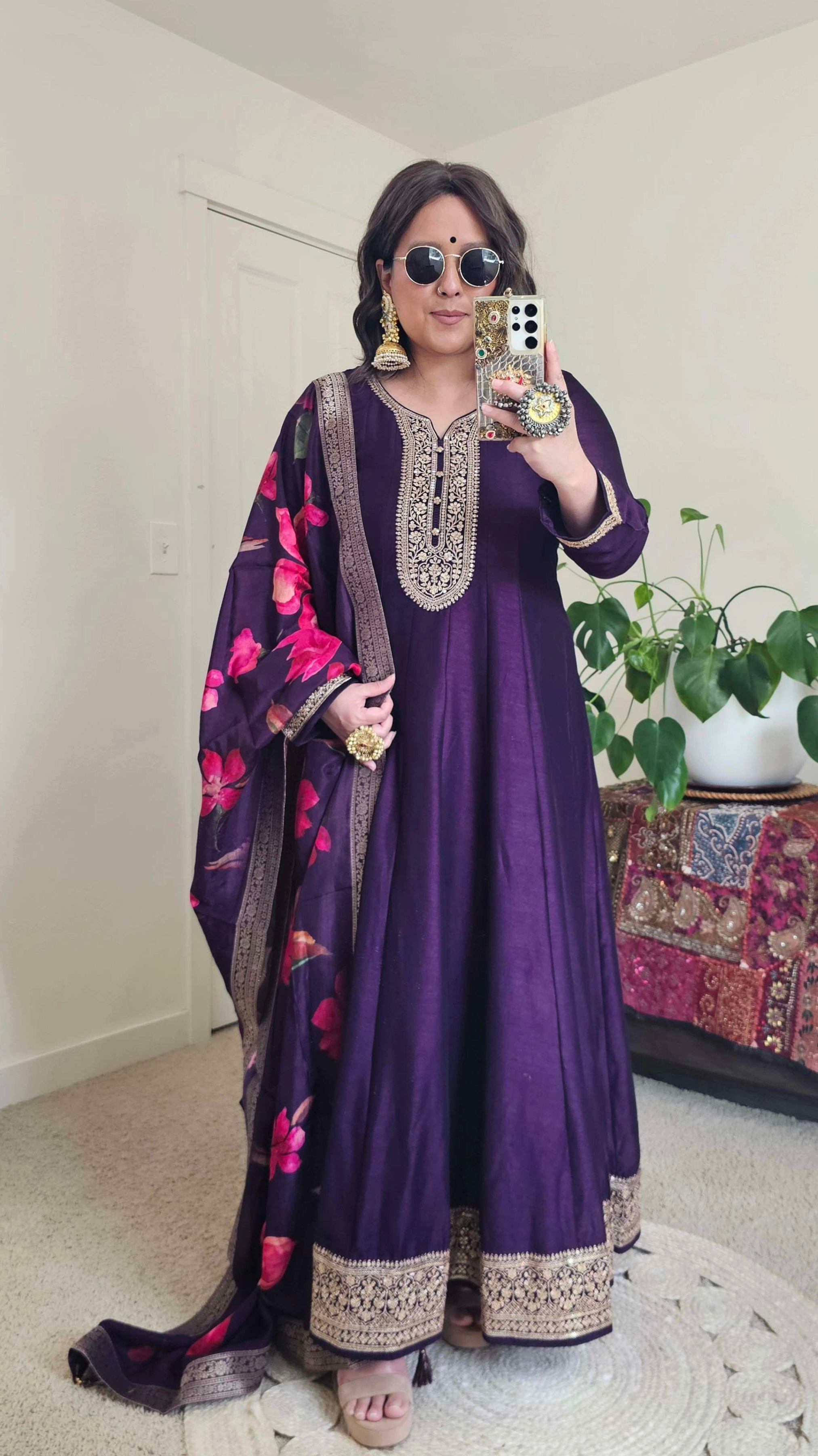 SAILI GOWN PURPLE
