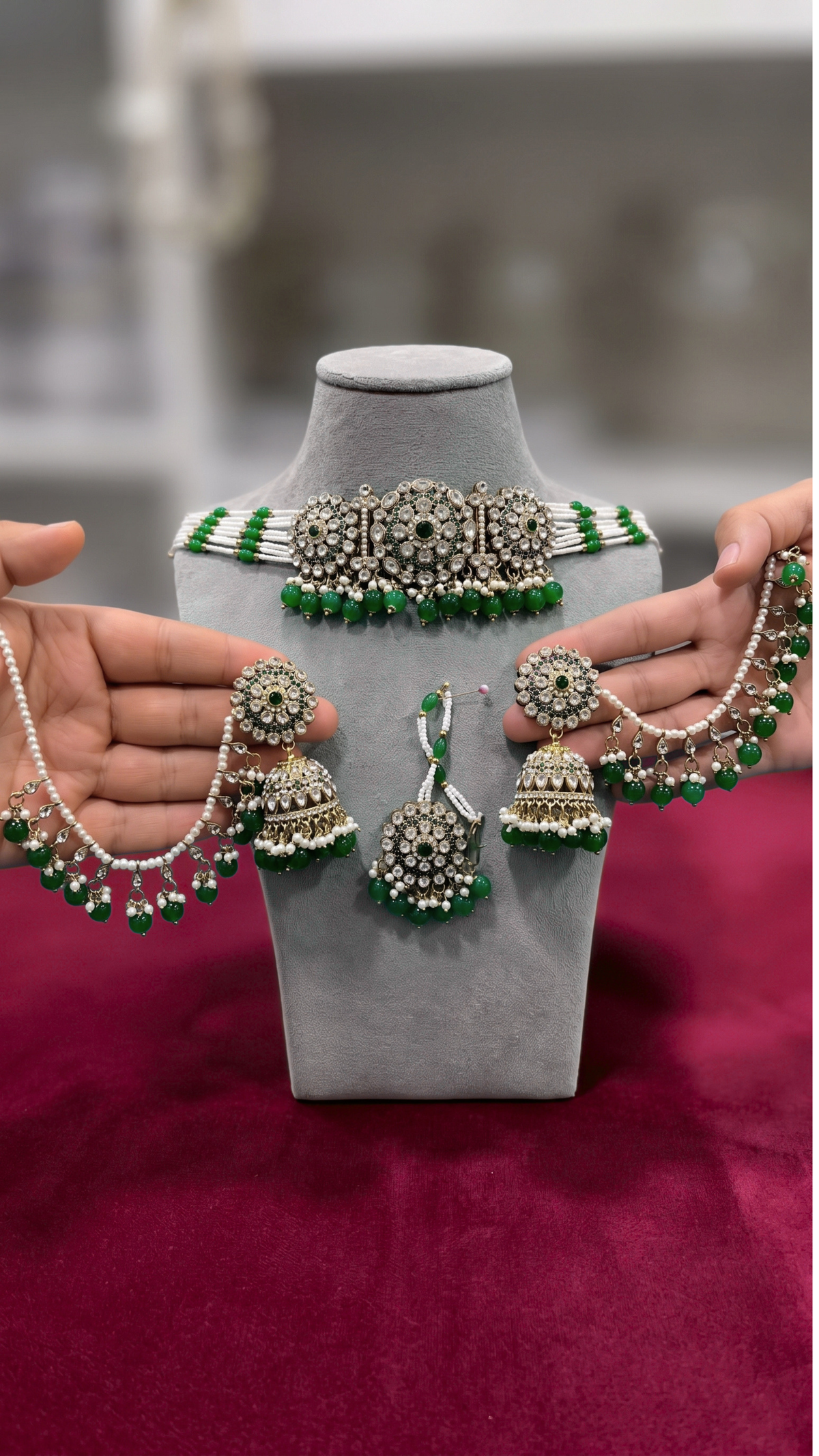 SITARA SET GREEN