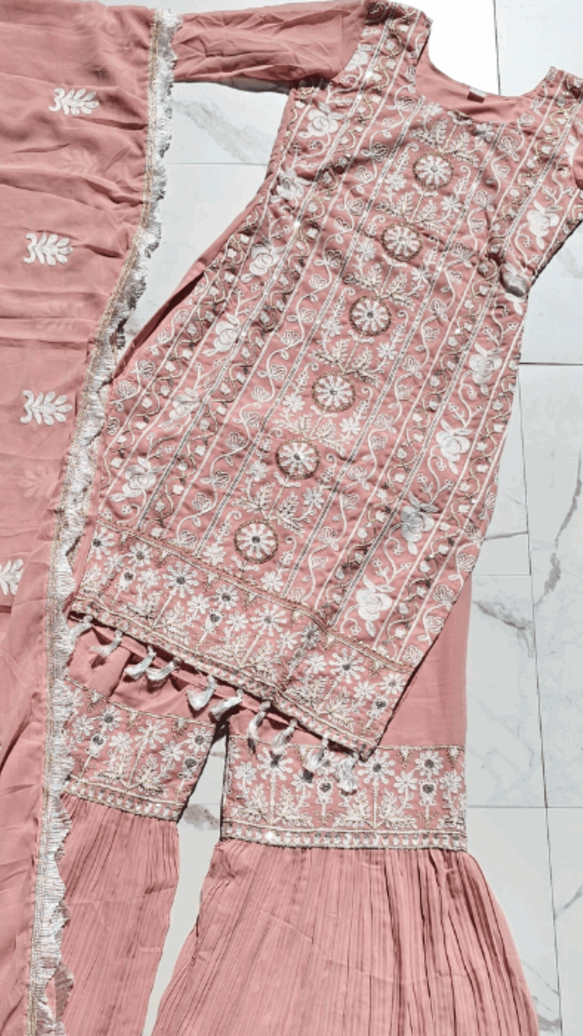 TARA GHARARA PINK